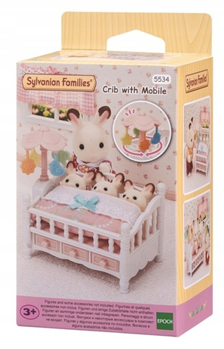 Набор Sylvanian Families Детская кроватка с каруселью 5534