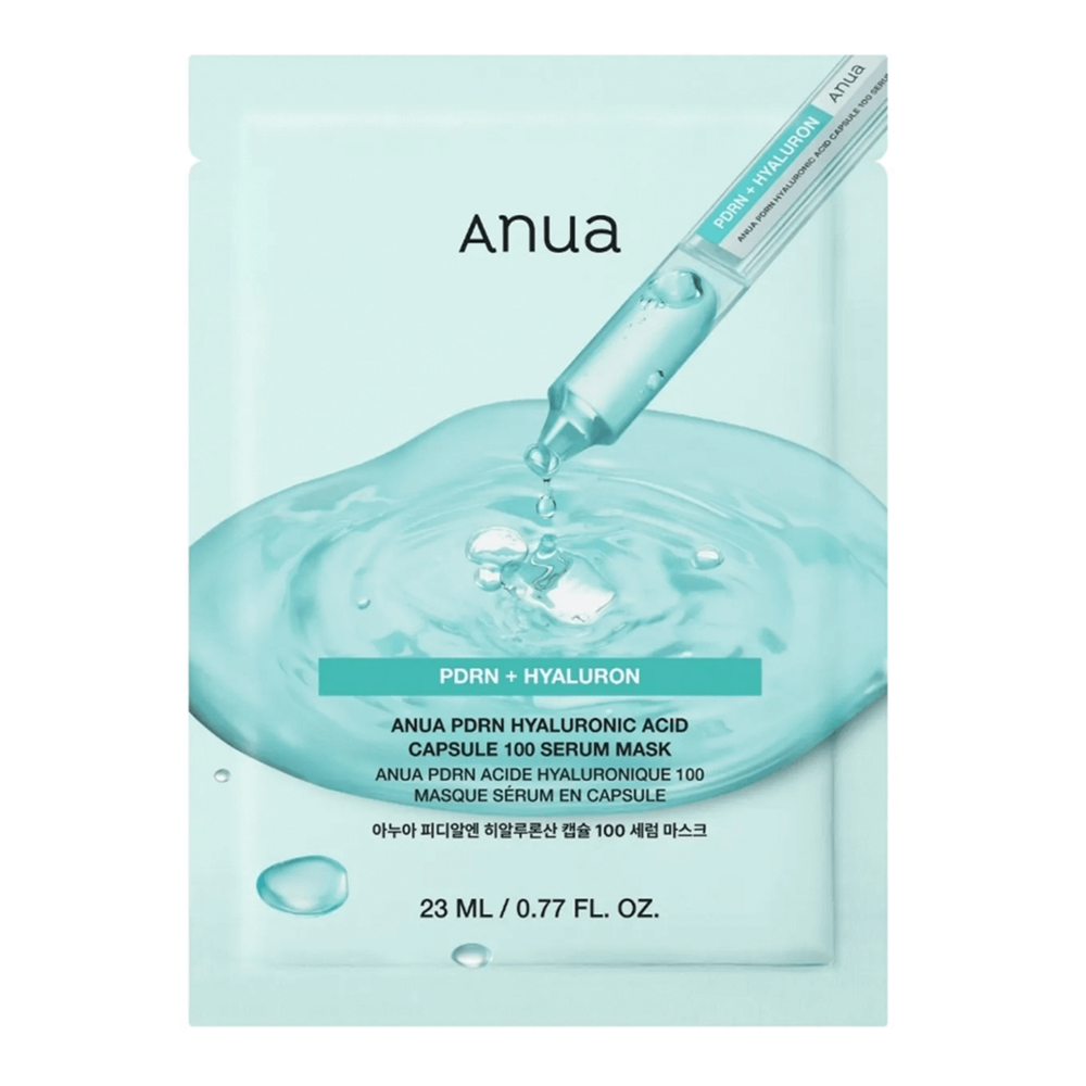 Anua PDRN Hyaluronic Acid Capsule 100 Serum Mask Sheet (тканевая) 1шт