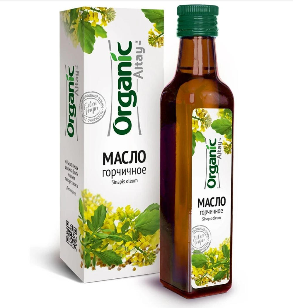 Горчичное масло "Organic Altay", 250 мл