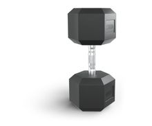 Гантель гексагональная UNIX Fit обрезиненная 40 кг / шт.