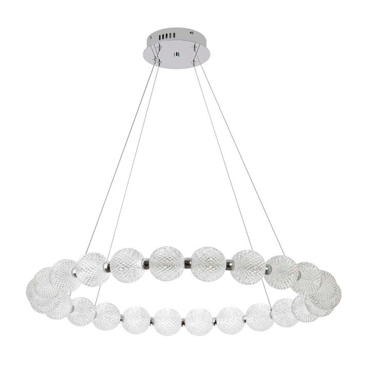 Подвесная светодиодная люстра Modelux Modestyle MS.8014.800 CR