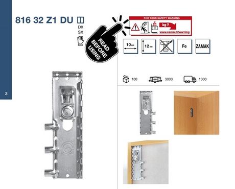 Подвеска 816 скрытая