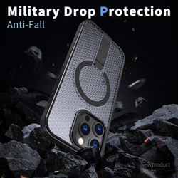 Прозрачный чехол Mesh Pro Magnetic Case для iPhone 16 Pro Max