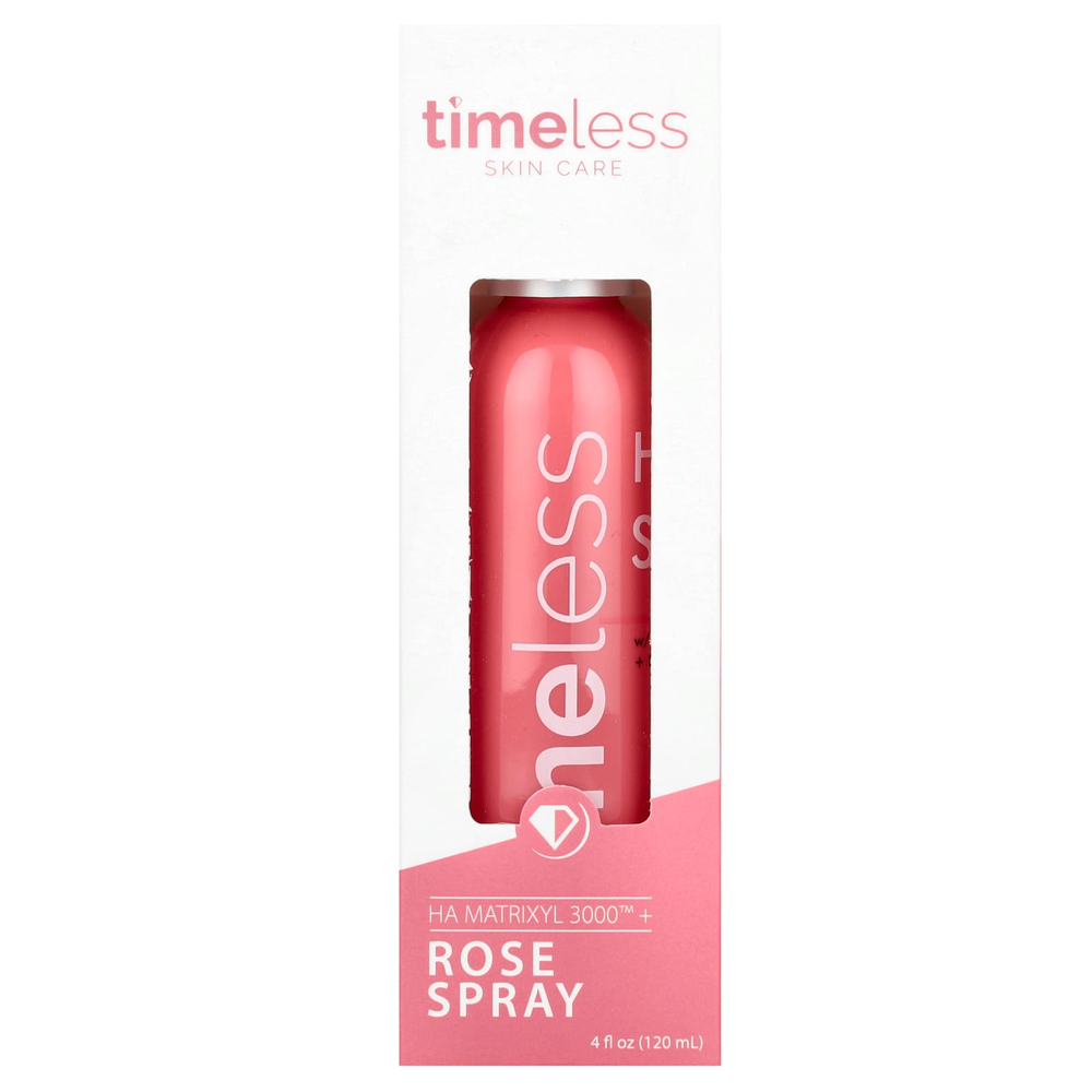 Timeless Skin Care, HA Matrixyl 3000™+, спрей с розовой водой, 120 мл (4 жидк. унции)