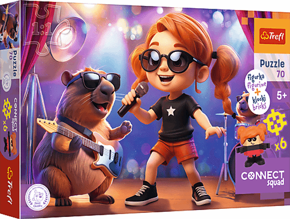 Pazl \ Puzzle \ Пазлы Puzzles - "70" - Connect Sue / Trefl