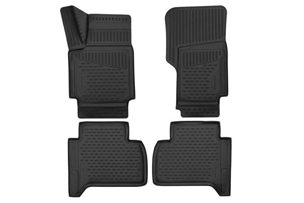 Коврики в салон для VOLKSWAGEN Amarok 2019 - , пикап, 4 шт. (полиуретан) ELEMENT3D02431210
