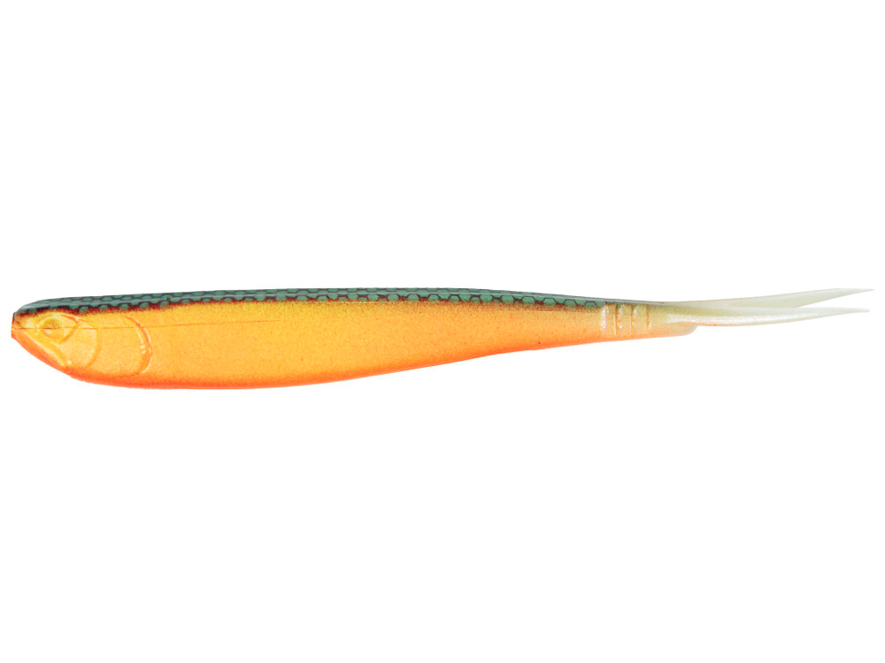 Виброхвост LJ 3D Slick Shad-V 5" (12.7 см), цвет Z22, 5 шт.