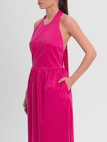 Сарафан макси с открытой спинкой