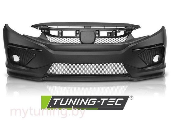 Передний бампер CONCEPT STYLE для Honda Civic X