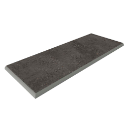Cтупень угловая завальцованная LIFEBRICK OUTDOOR CONCRETE METALLIC DARK
