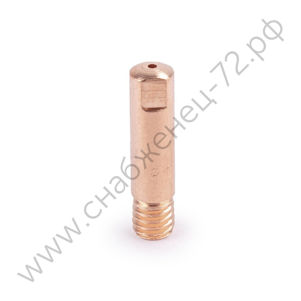 Наконечник М6х25х1.0 прямой (AL) (141.0006/MD0009-60)