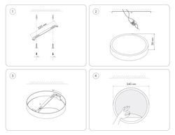 Ambrella Настенно-потолочный светодиодный светильник Wall FW11131