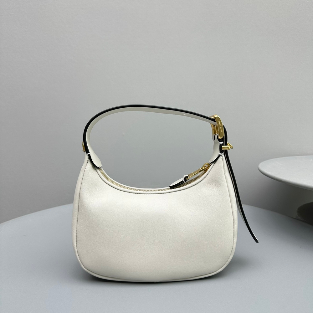 Leather Hobo Bag 20 cm