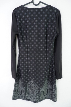 Платье комбинированное 44 размер