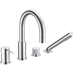 Смеситель на борт ванны Boheme UNO 460-CR Chrome