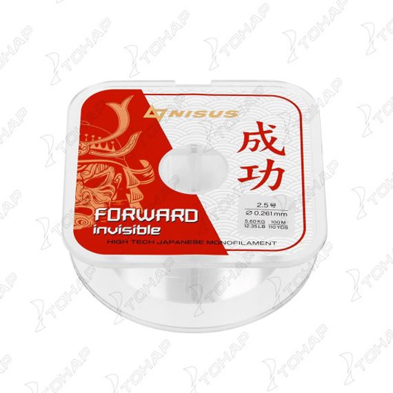 Леска FORWARD Invisible 0,261mm/100m Nylon (N-FI-0261-100) Nisus