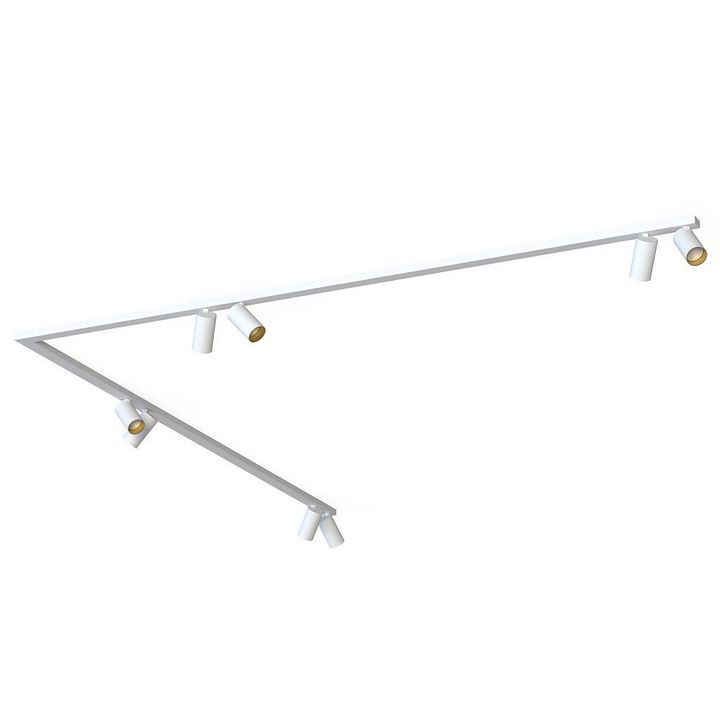 Накладной спот Nowodvorski Mono Corner 2x200 White/Gold 7697