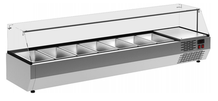Витрина холодильная Carboma A40 SM 1,0-G 0430 (3 GN 1/3)