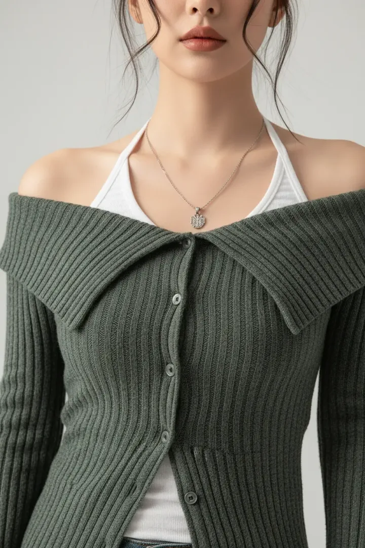 Женский кардиган с топом «BISK»