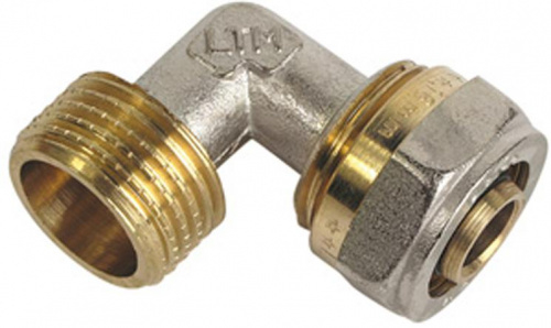 Уголок цанга/штуцер L20х1/2M FO 00470