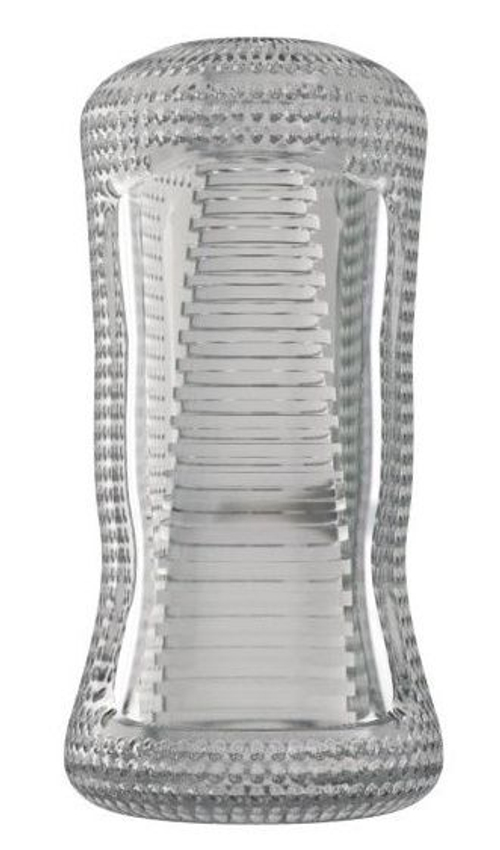 Прозрачный двухсторонний мастурбатор STROKER №1