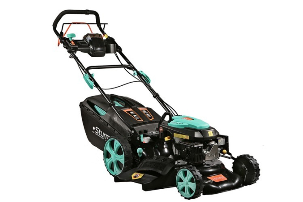 Газонокосилка бензиновая Sturm PL4714SV самоходная 4 в 1