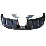 Карбоновый диффузор заднего бампера для Jaguar F-Type 2015-2018 Ягуар