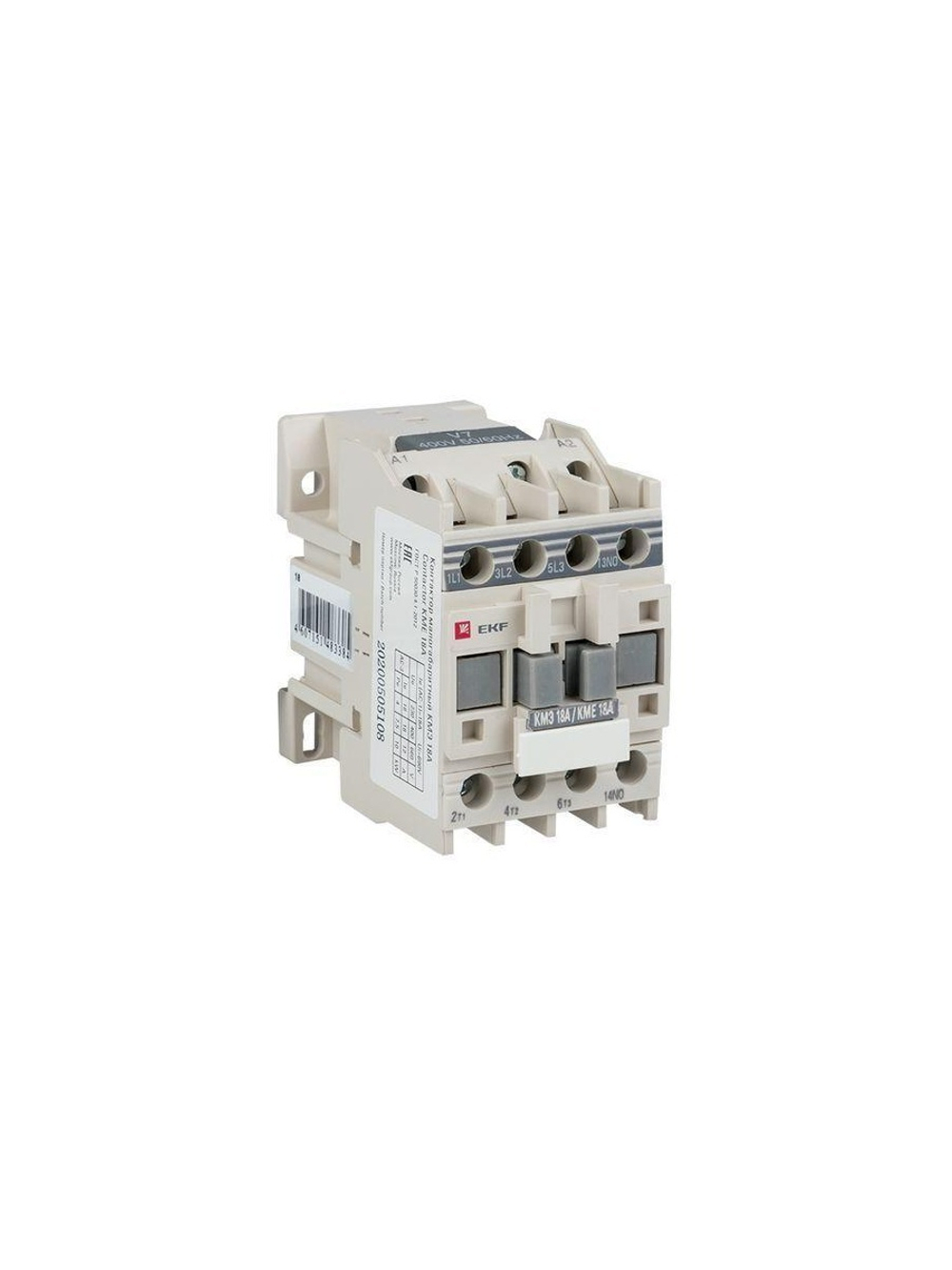 Контактор КМЭ 18А кат. 380В AC 1НО EKF ctr-s-18-380
