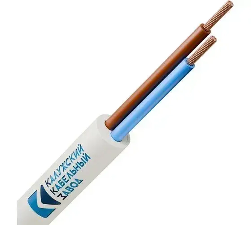Провод ПВС 2х4 ГОСТ 5 метров Калужский кабельный завод
