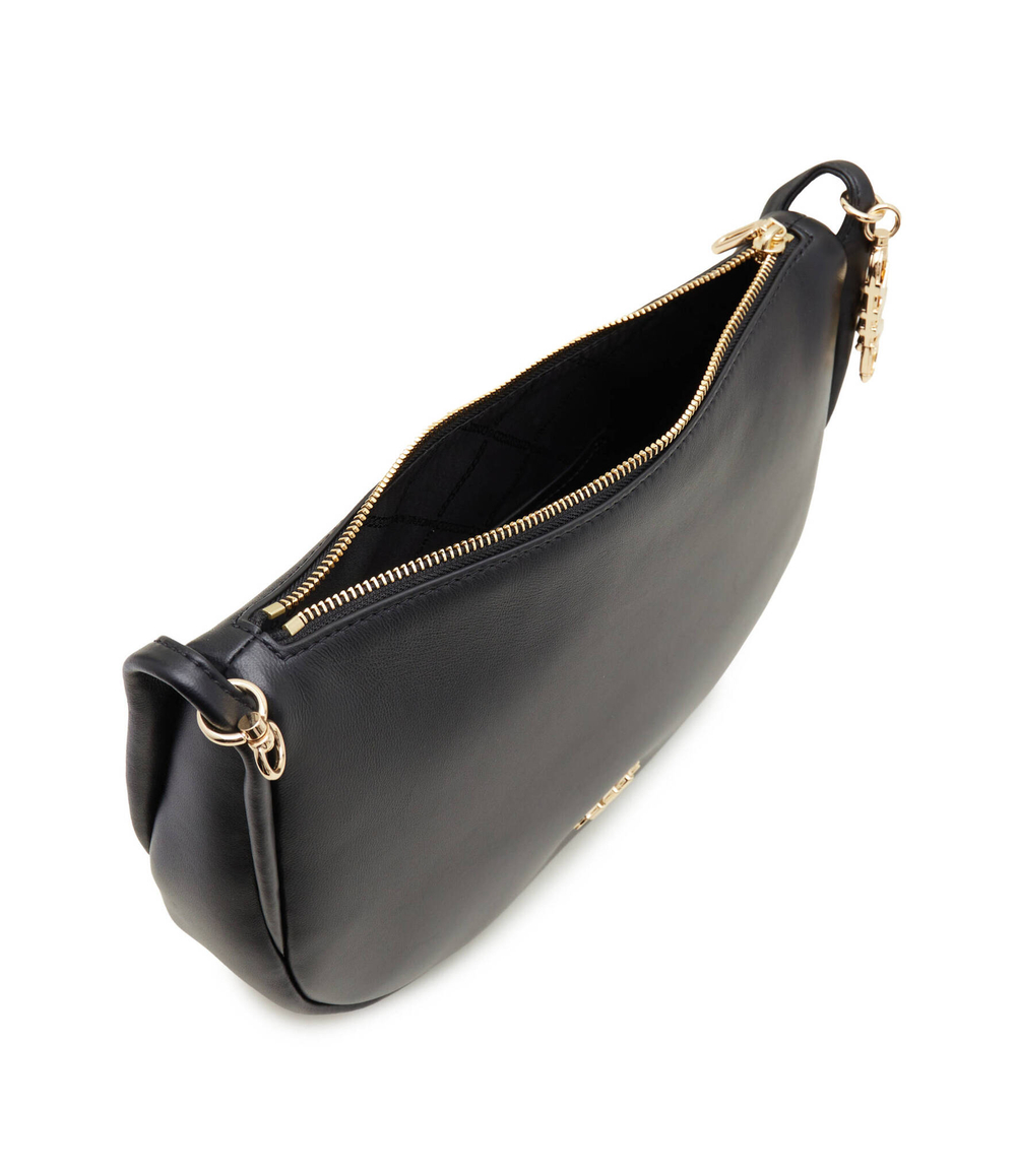 Кожаная сумка через плечо Michael Kors - черный(30H3G8NM3L)