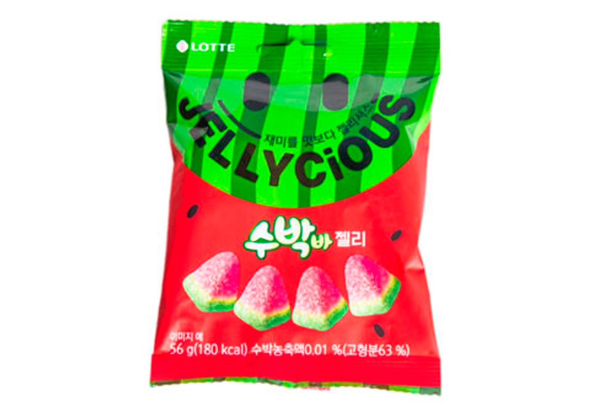 Жевательные драже JELLICiOUS арбуз, 56г