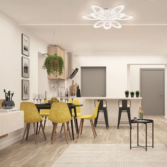 Потолочная светодиодная люстра Escada Ecla 10242/9LED