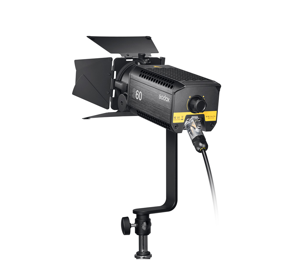 Осветитель Godox S60, 60 Вт, светодиодный, фокусируемый, 5600К