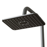 Душевая система ML33-06GR "City Graphite"(смес35К с изл+лейка3поз.+душ.шланг+тропич.душ.) ГРАФИТ