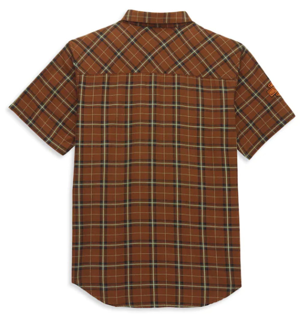 Рубашка Embriodered Graphic Plaid Harley-Davidson
