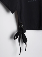 Костюм для девочки, футболка и кюлоты