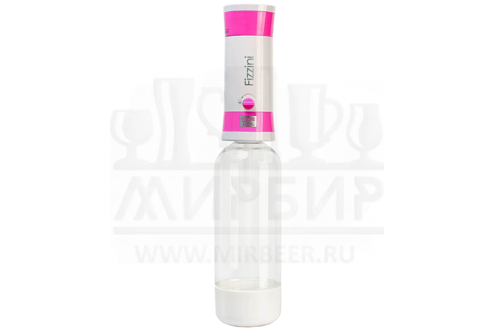 Сифон для газирования напитков HOME BAR Fizzini РОЗОВЫЙ