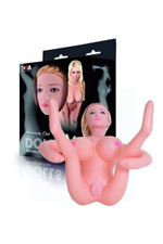 Большегрудая блондинка с реалистичной вагиной Dolls X (Цвет: светлокожая)