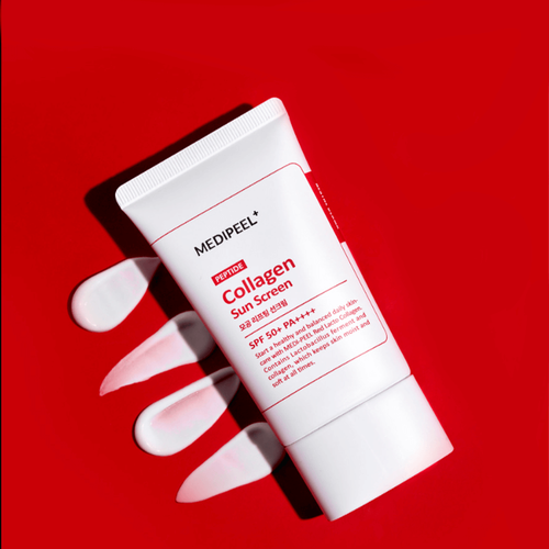Medi-Peel Red Lacto Collagen Lifting Sun Screen SPF50+PA++++ солнцезащитный крем с пробиотикам