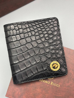 Кошелёк из кожи крокодила Stefano Ricci