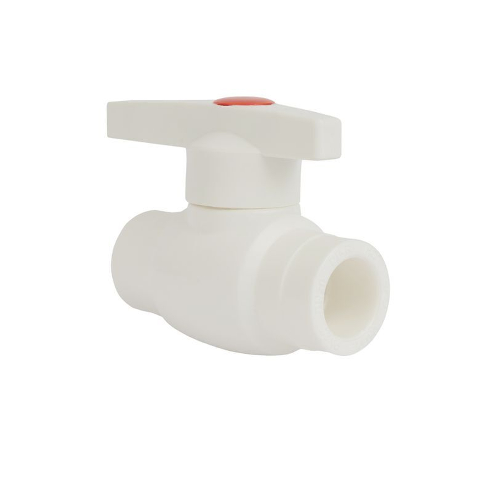 Кран шаровый полипропиленовый 20 мм стандартнопроходной TEBO