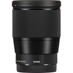 Объектив Sigma AF 16mm f/1.4 DC DN Contemporary Canon EF-M, черный