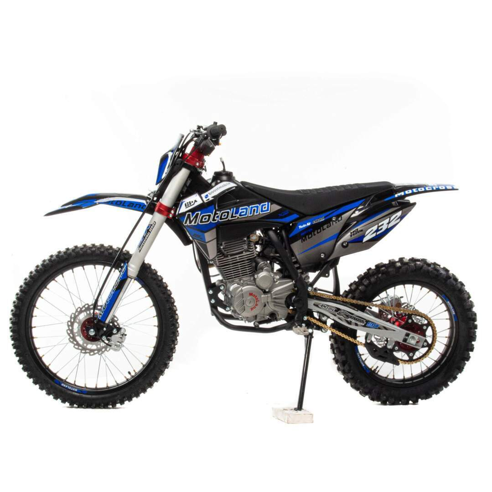 Кроссовый мотоцикл Motoland XT300 HS (175FMM) (BB-300cc) Синий 21/18