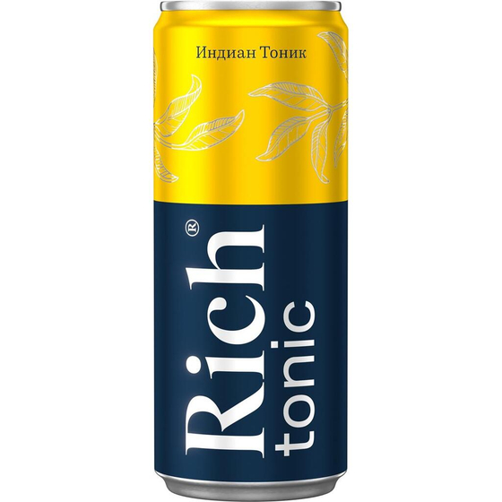 Напиток безалкогольный Тоник "Индиан Тоник" 0,33 л "РИЧ" жест. банка [12]