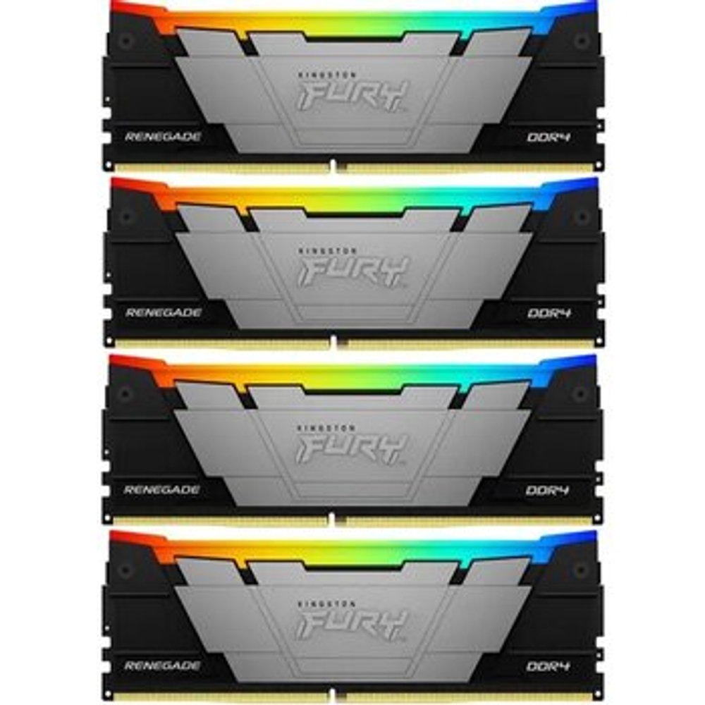 Оперативная память KINGSTON FURY Renegade DDR4 128GB 3600MHz CL18 UDIMM KF436C18RB2AK4/128