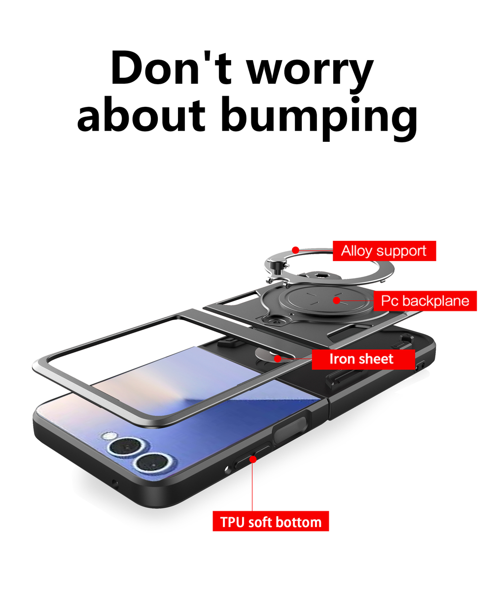 Чехол с кольцом Big Ring Case для Samsung Galaxy Z Flip 7