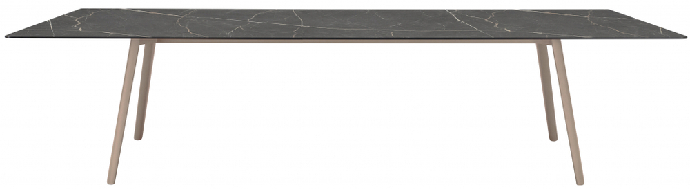 Стол ламинированный Scab Design Squid, тортора, черный мрамор Сахара