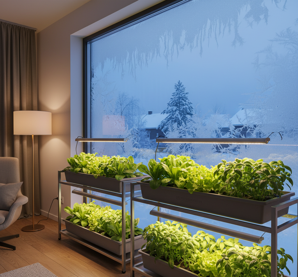 Гидропоника зимой: как поддерживать растения в холодное время года