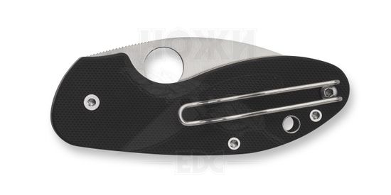 Складной нож Spyderco Insistent 246GPS c клинком из стали 8Cr13MoV, рукоять G10