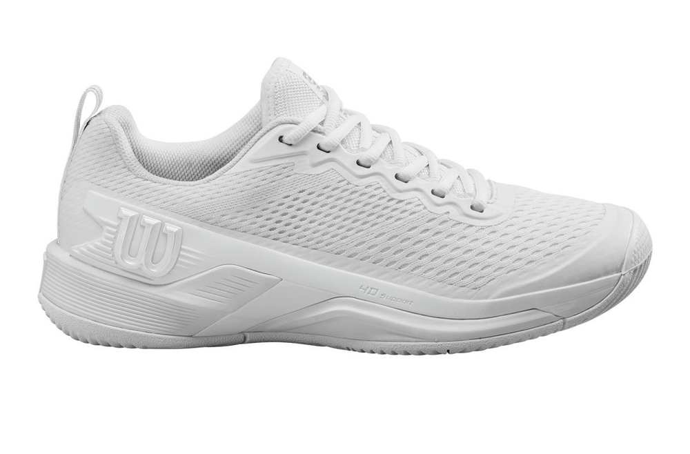 Мужские кроссовки теннисные Wilson Rush Pro 4.5 - белый